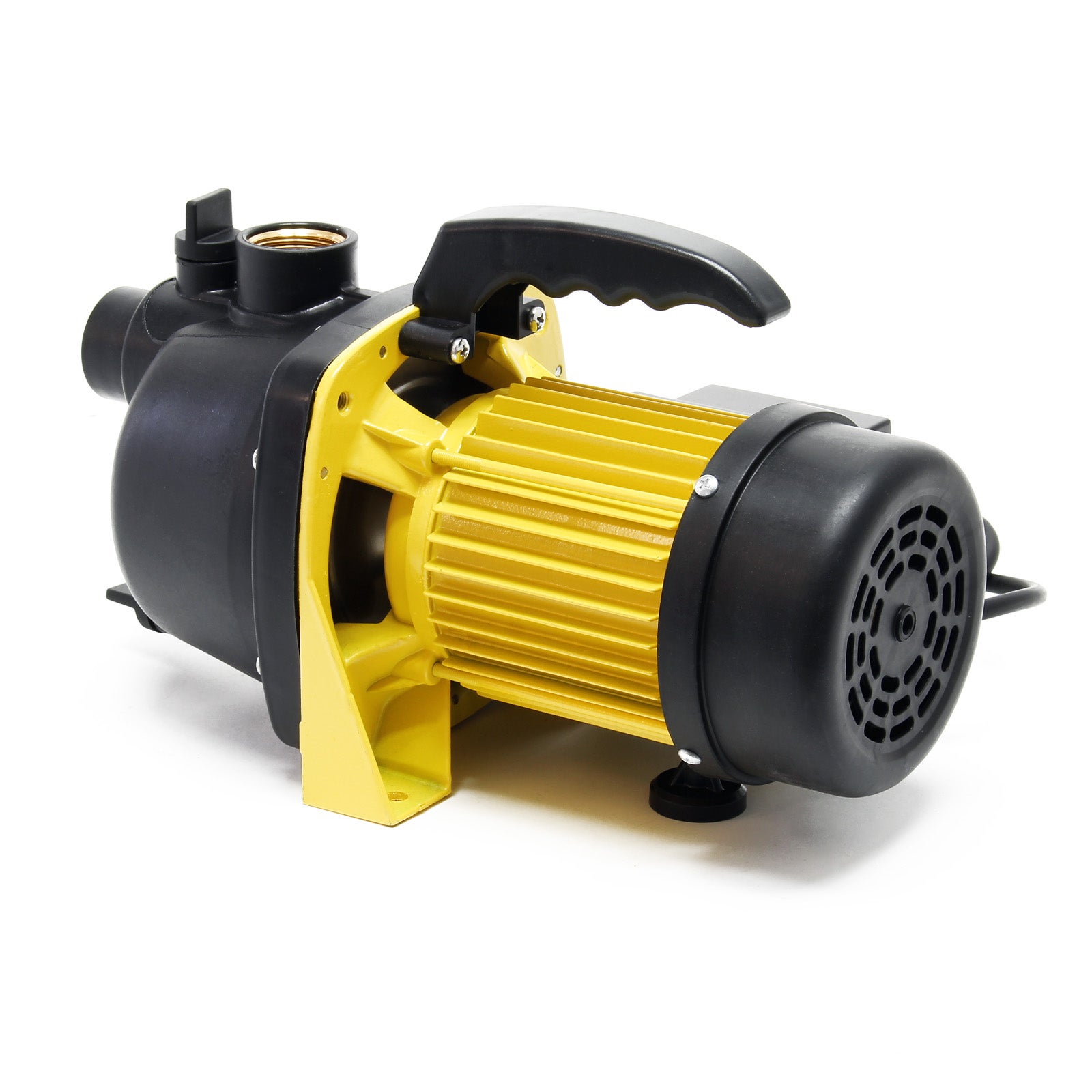 Pompe de jardin – 1200 W 3800 l/h – Hauteur de débit 48 m – avec Poignée de transport et Vis de purge – pour Eau douce Eau de pluie Wiltec - 3
