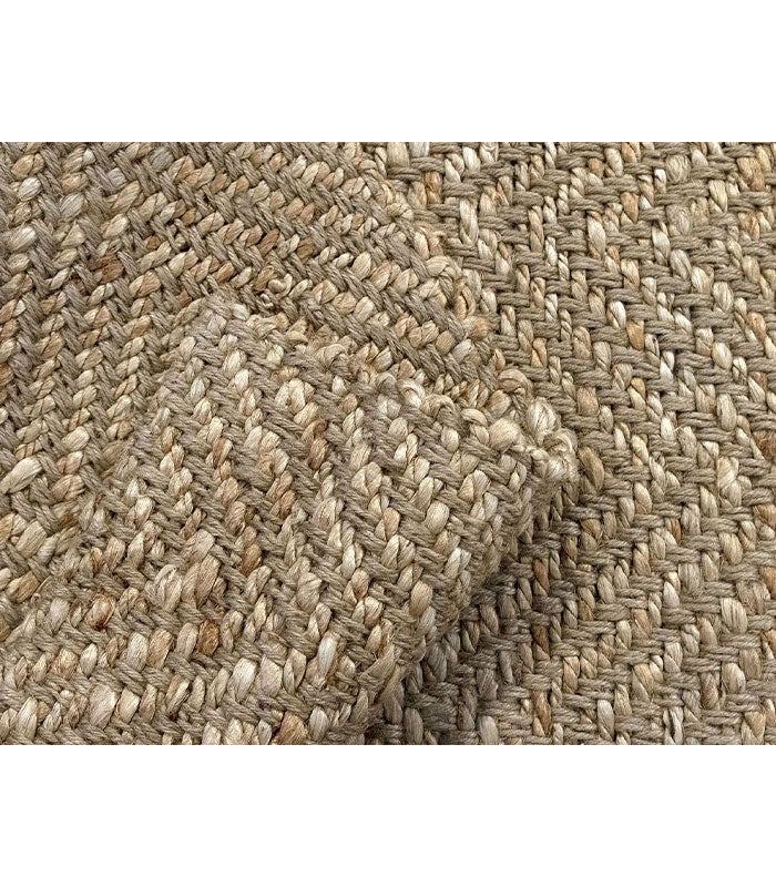HAMID - Pacote de 2 tapetes de juta de cabeceira 110x60cm - Alcazar natural - 3