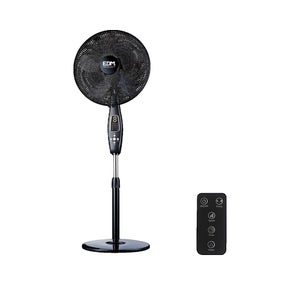 Ventilateur Sur Pied Portable Oscillant 9'' Pliable Avec Télécommande - 7200mAh USB Rechargeable, Silencieux 4 Modes & Timer