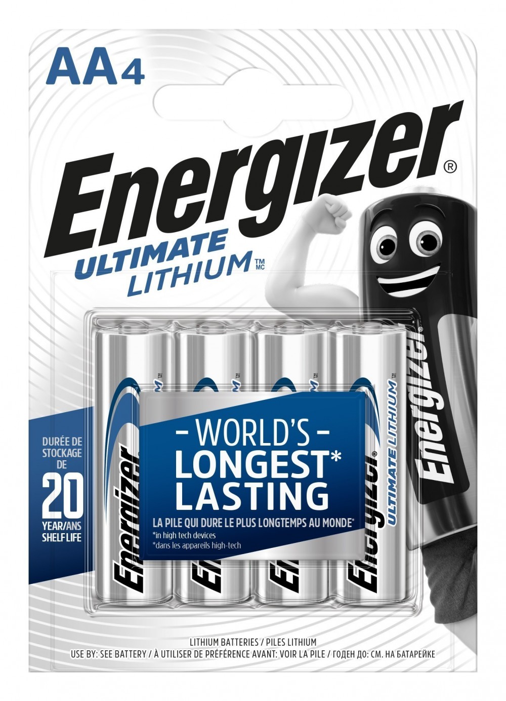 ENERGIZER PILA LITIO LR06 AA (4U - 6