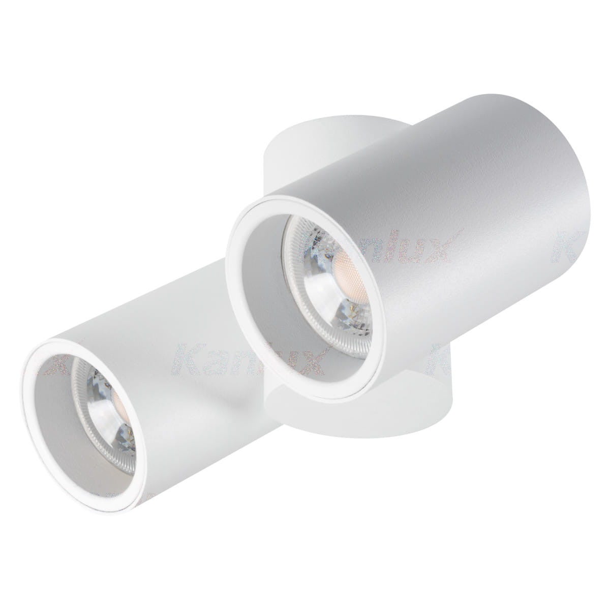 Reflektor sufitowy Spot BLURRO biały 2xGU10x10W wym: 11,5 x 17,5 x 11,5 cm IP20 Kanlux