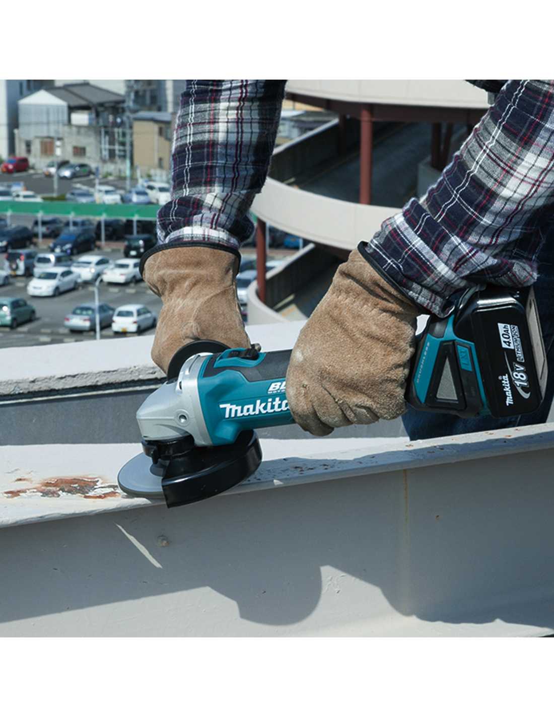 MAKITA Kit MK205 (DHP482 + DGA504 + 2 x 5,0 Ah + DC18RC + LXT600) - 6