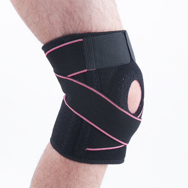 Joelheira com estabilizadores laterais e almofadas de gel para suporte perfeito do joelho. - 5