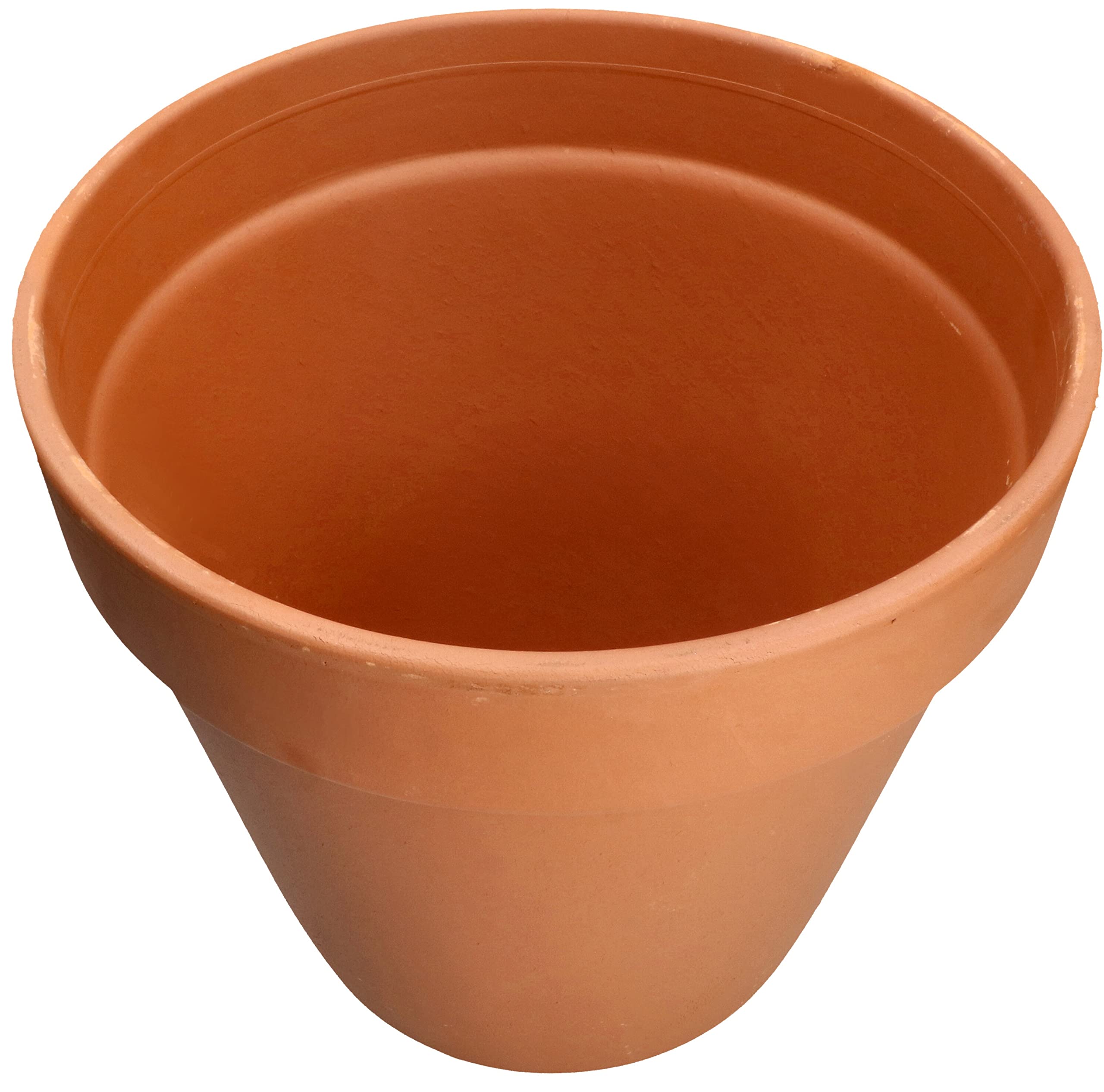 Lotto da 2 vasi in terracotta - Ø 17 cm - con bordo - per interno e giardini - KOTARBAU - 5