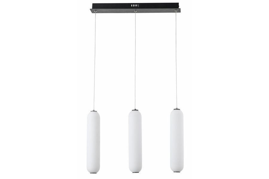 Lampa wisząca Catkin LED 8W Neutralna biel 1920lm czarna wym: 120 x 70 x 7 cm Reality