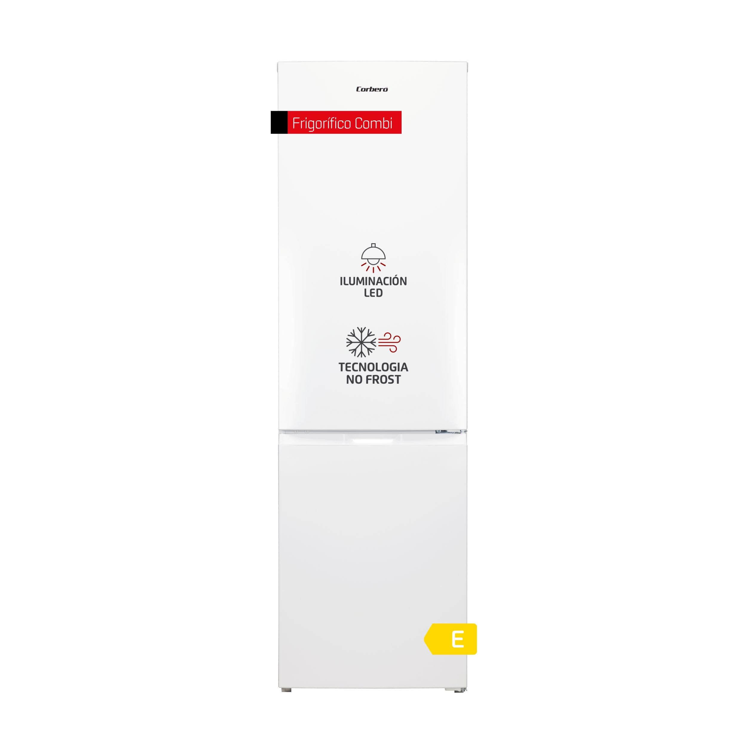Corberó CCH18024W Frigorífico Combi E Blanco - Imagen 2