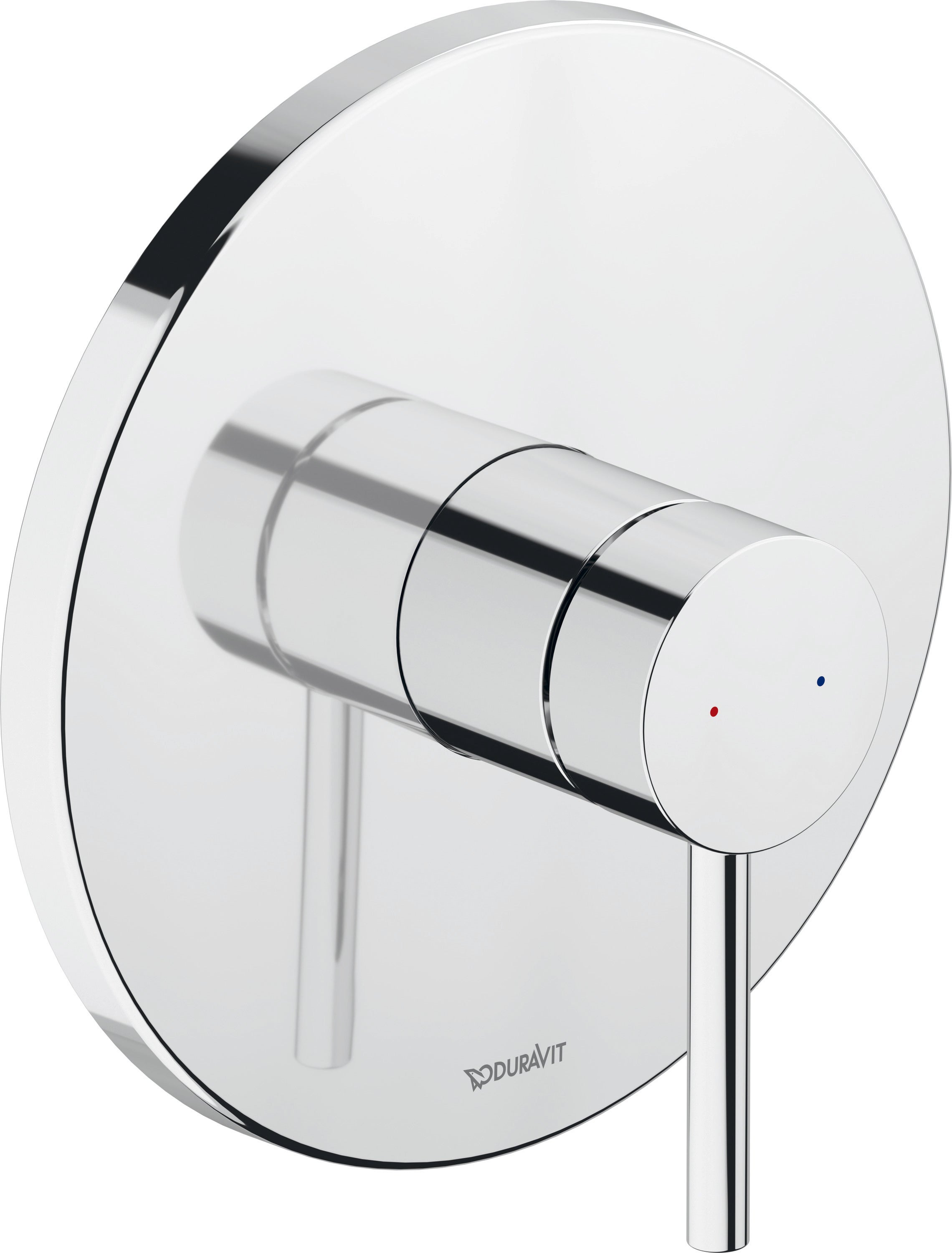Bateria prysznicowa Duravit Circle chrom jednouchwytowa podtynkowa