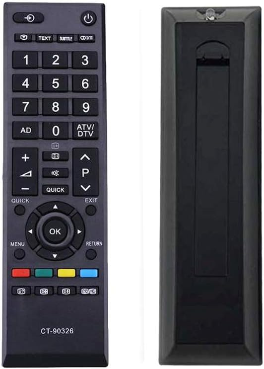 Telecomando Tv Senza Programmazione Telecomando Sostitutivo Toshiba CT-90326 - Universale, Per TV, Nessuna Programmazione, Batterie AA Tv 32 Pollici - Foto 2