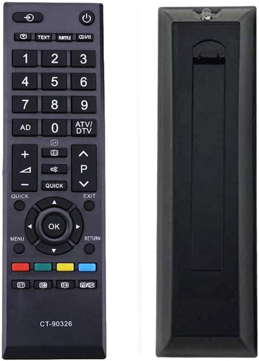 Telecomando Tv Senza Programmazione Telecomando Sostitutivo Toshiba CT-90326 - Universale, Per TV, Nessuna Programmazione, Batterie AA Tv 32 Pollici - Foto 2