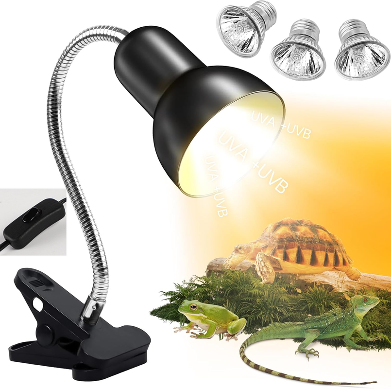 Set di lampade per rettili UVA UVB con portalampad... – Vicedeal Set di lampade per rettili UVA UVB con portalampad... – Vicedeal