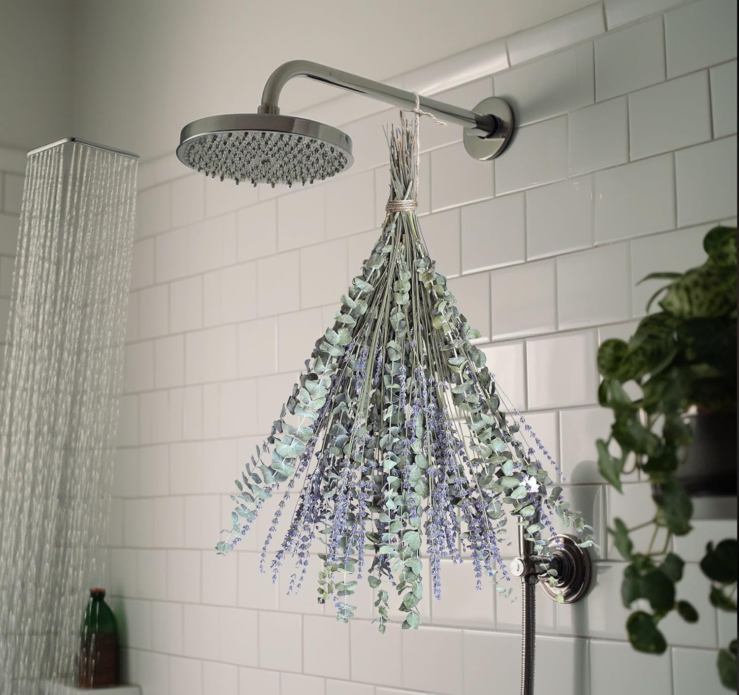 Bouquets de fleurs de lavande séchées (plus de 200 tiges, de 38 à 43 cm de long) pour la décoration intérieure,les loisirs créatifs, les cadeaux - 4