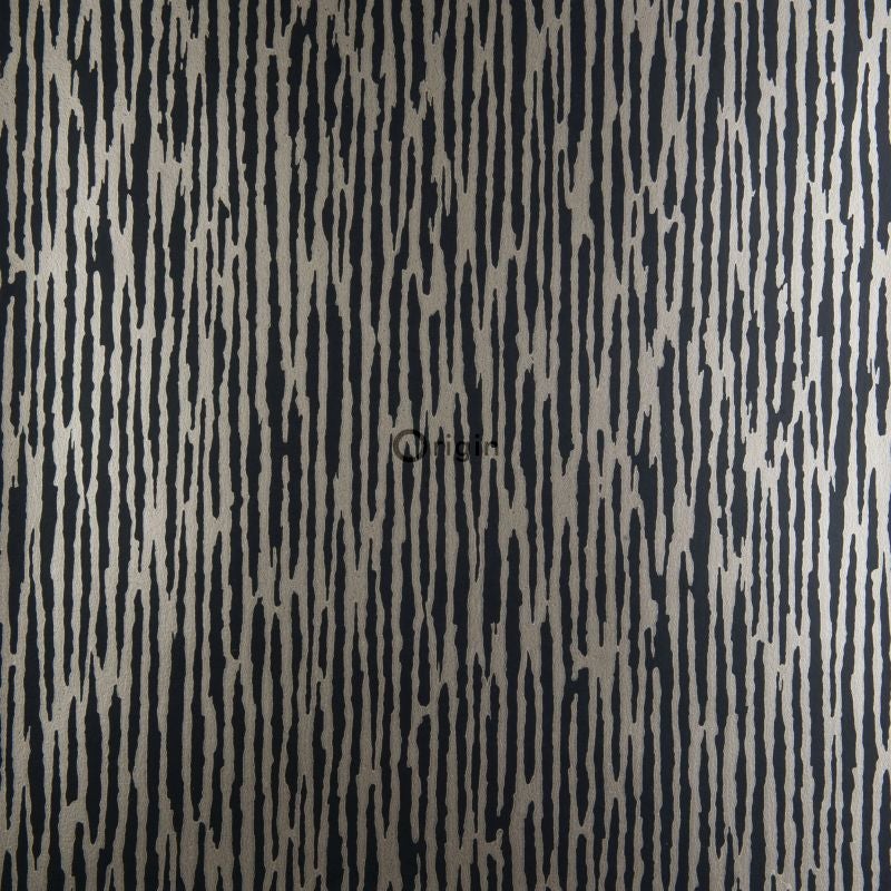 Papel pintado camuflaje negro - 52 cm x 10,05 m - origin wallcoverings
