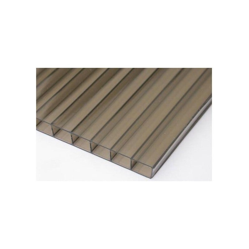 Carport aluminium anthracite 5.76 x 3m, abri voiture - 6