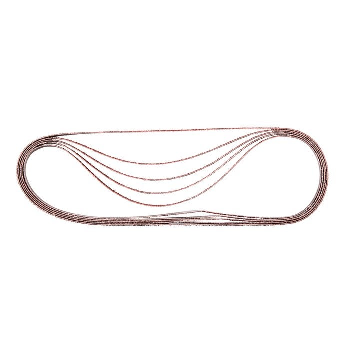 Bandes Abrasives 9x533 Mm Grain 60 Rouge Pour Bois Et Métal - Pack 10 Pièces MAKITA A-34453