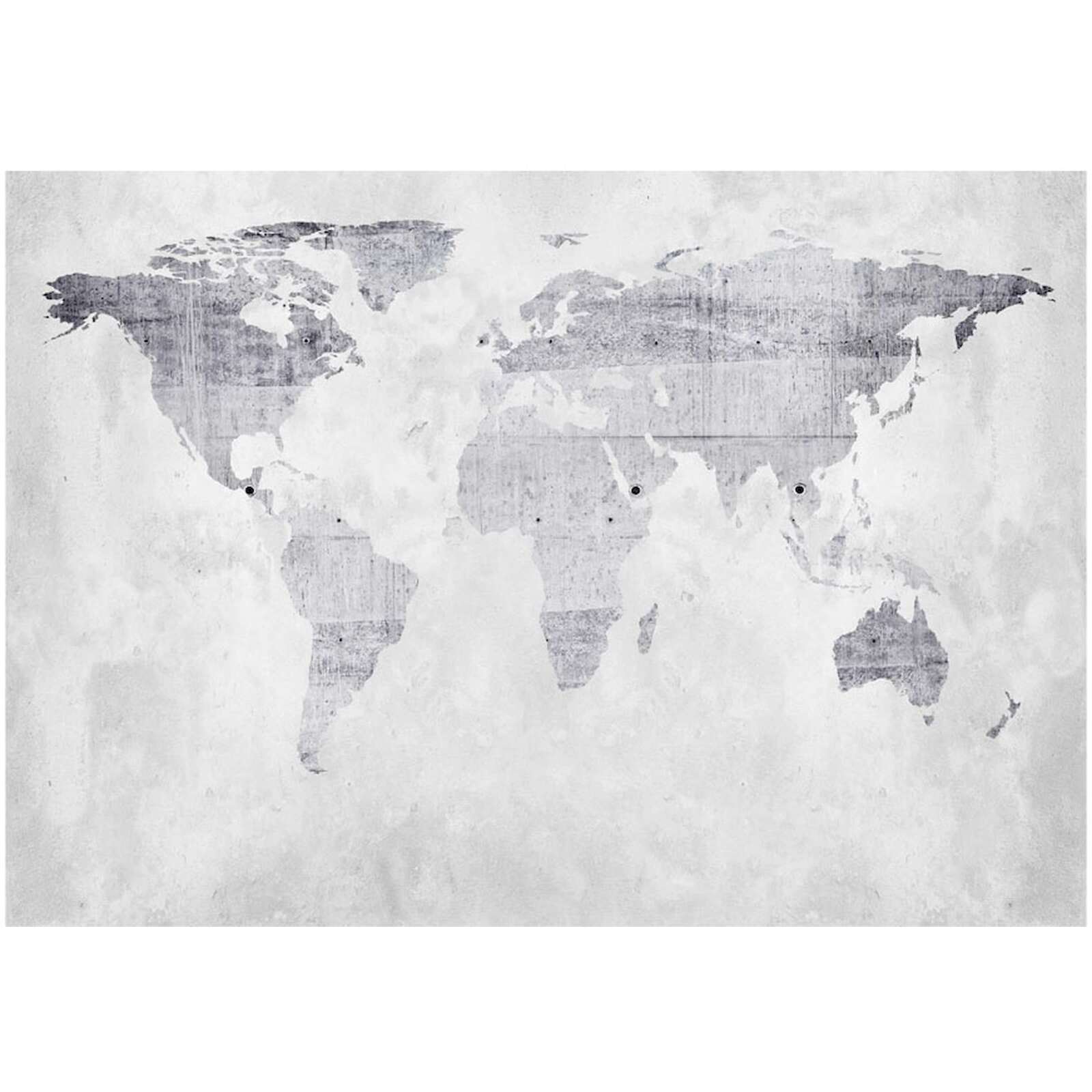 Papier peint adhésif Carte en béton - 98 x 70 cm - 2