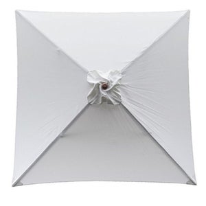 Telo Ricambio Per Ombrellone Da Giardino 3X3 3X4 Bianco Ecru Capua