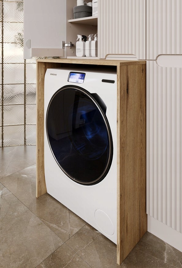 Meuble pour machine à laver NOVA chêne coast evoke 70 cm - 4