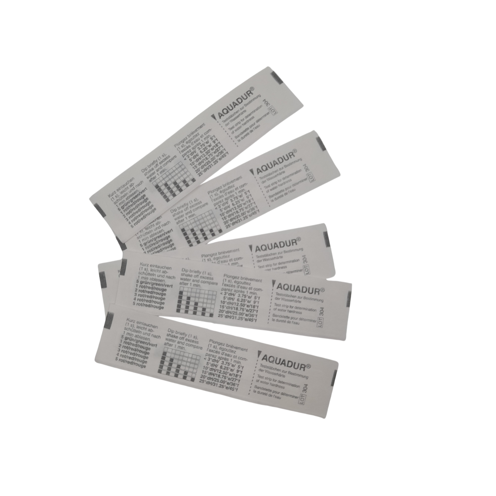 COMAP Test TH de dureté de l'eau en languettes - S900671 - 5