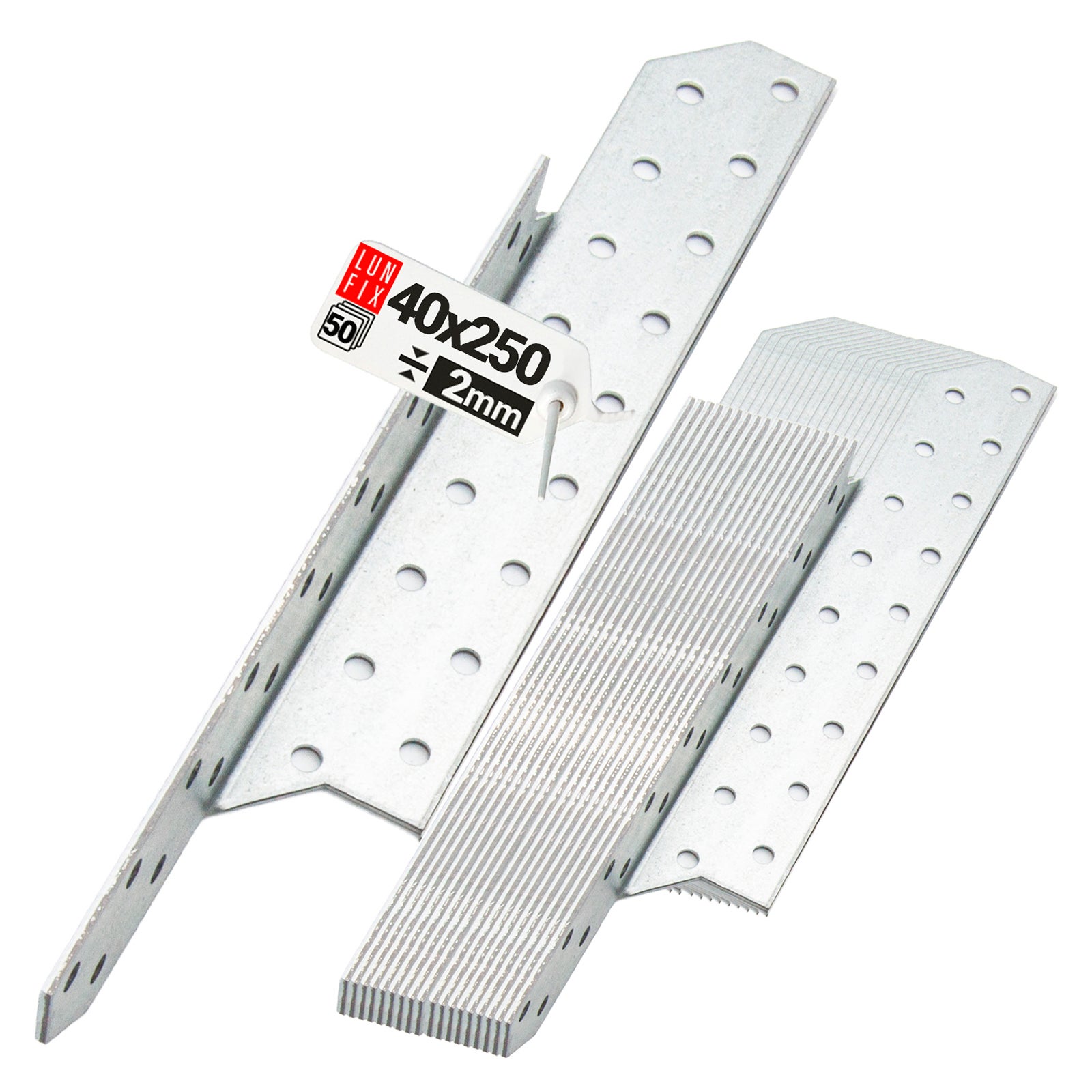 Łącznik krokwiowy 40x250 mm lewy 50szt.