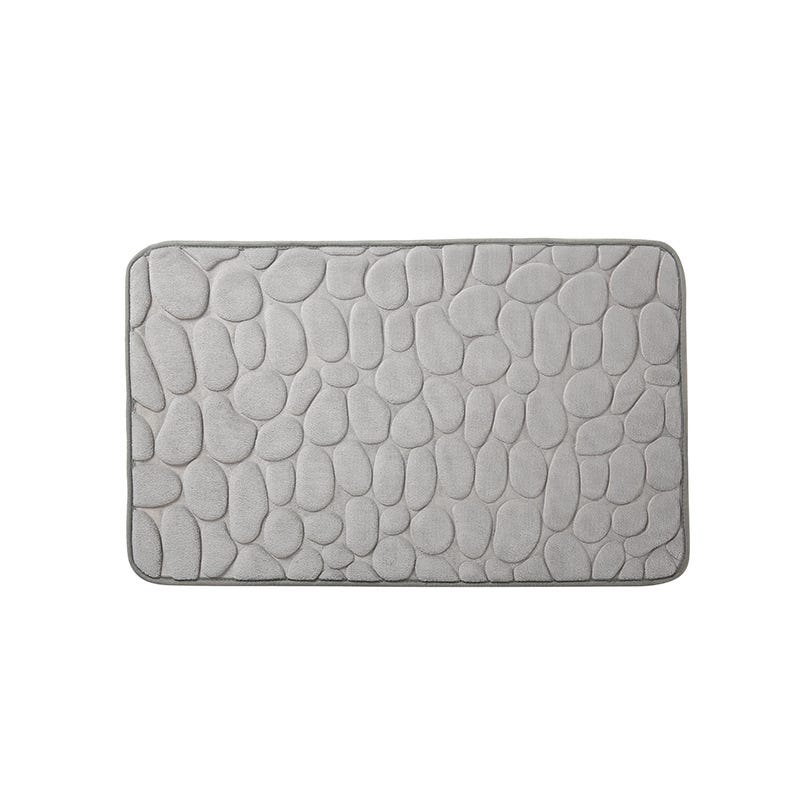Tapis de bain antidérapant - - Dimensions 50x80-2 - Gris - Mixte Tapis de bain antidérapant - - Dimensions 50x80-2 - Gris - Mixte