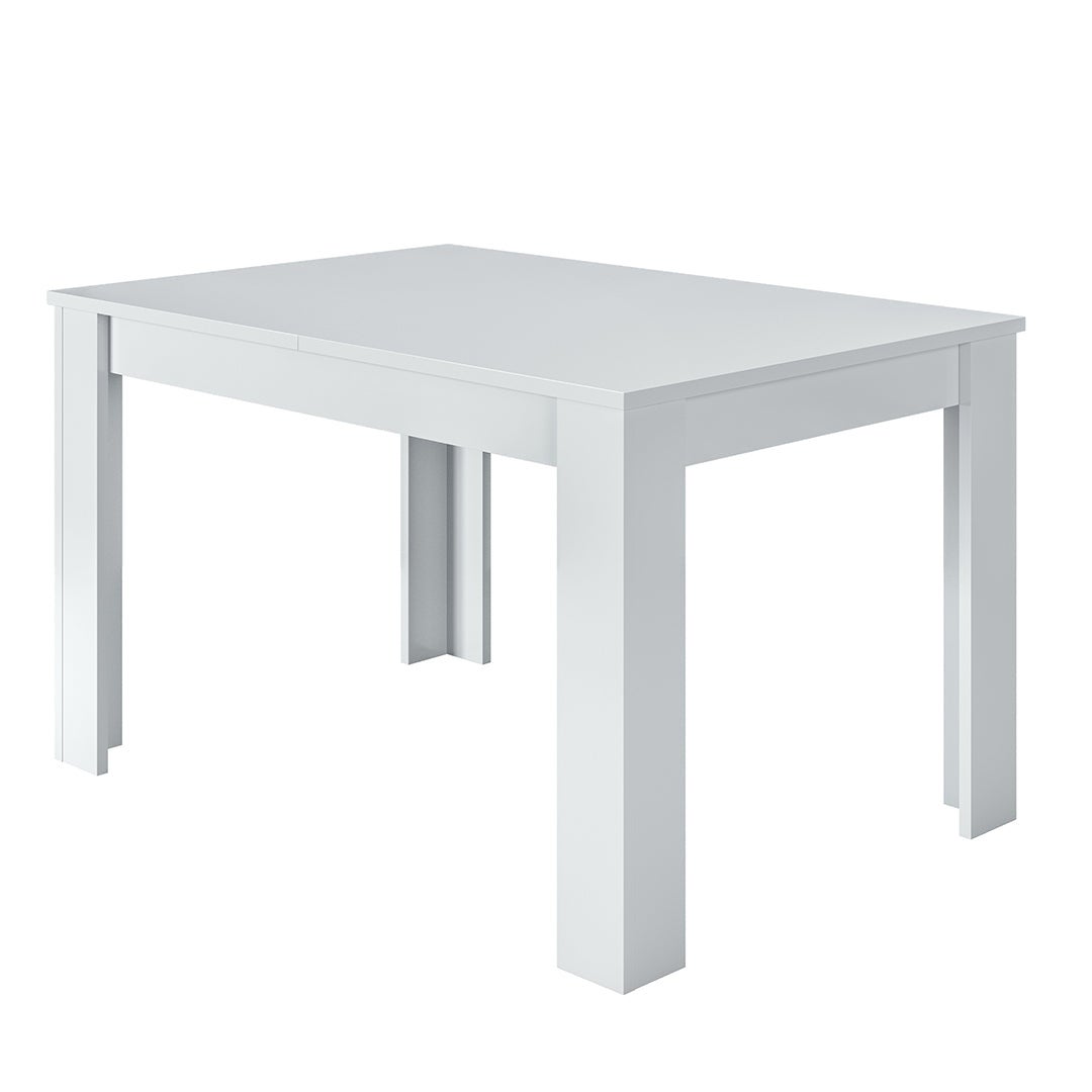 Table à manger THEA extensible L140/190cm - Blanc - 5