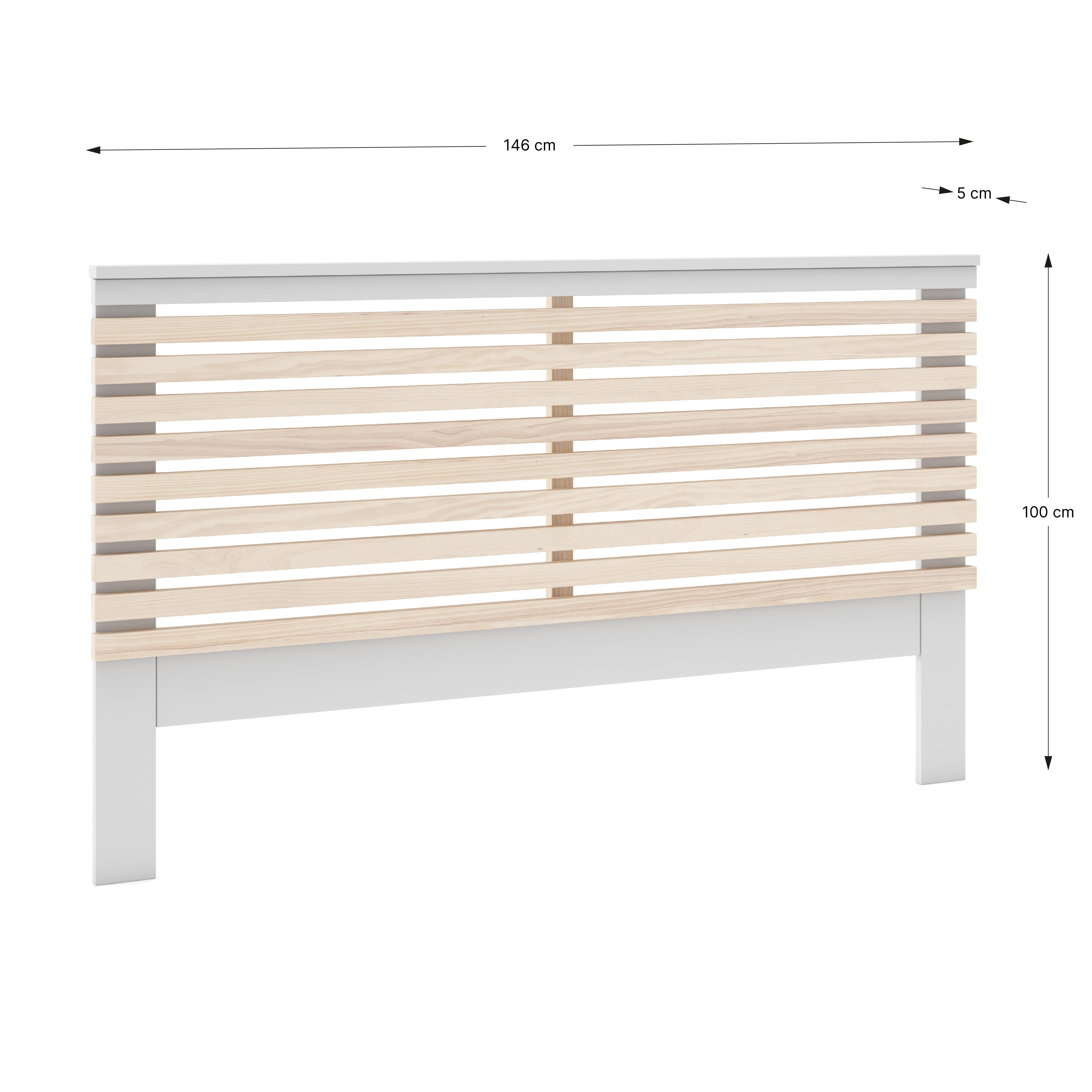 Testiera da letto 146x100 cm - 4