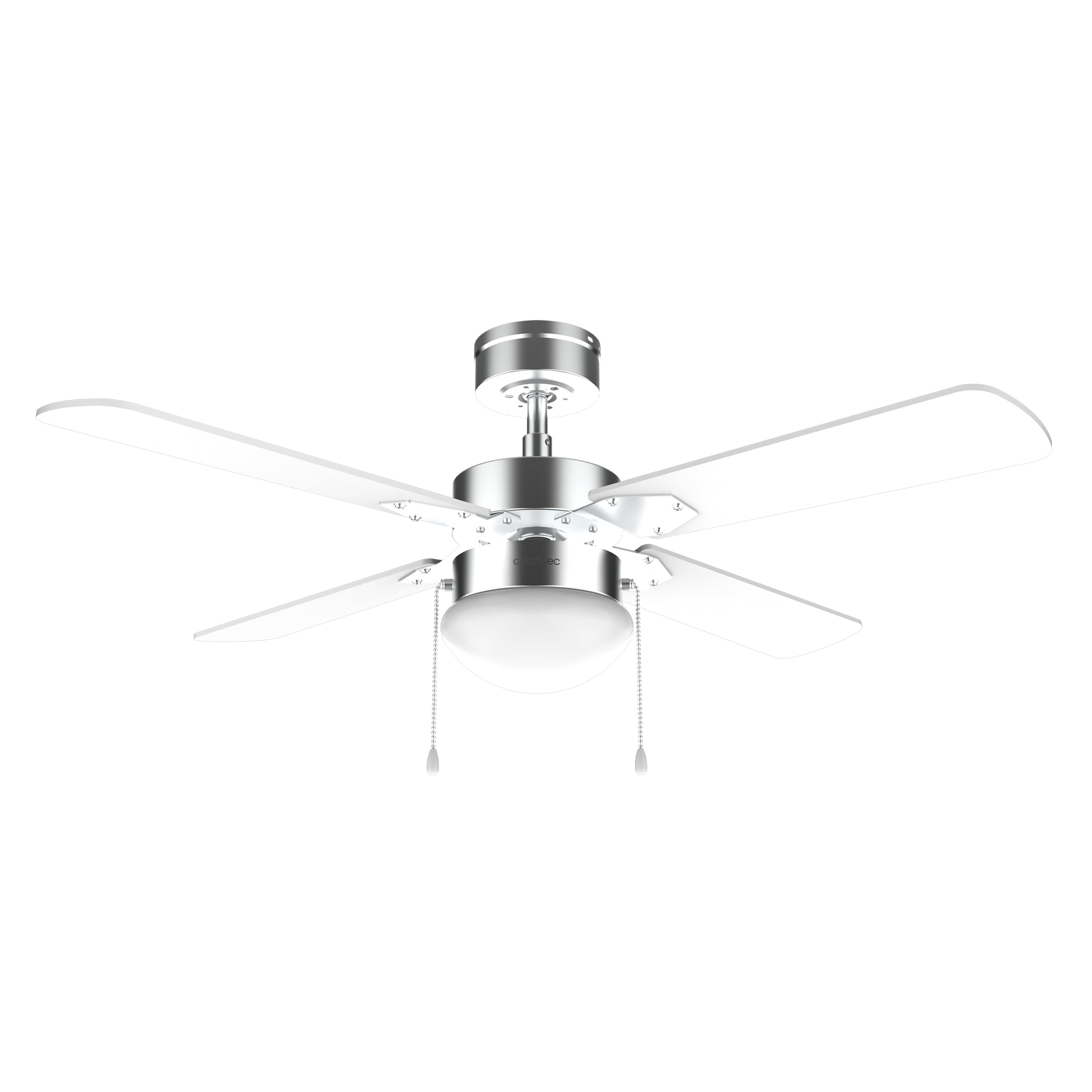 cecotec ventilatore da soffitto con luce e pale retrattili