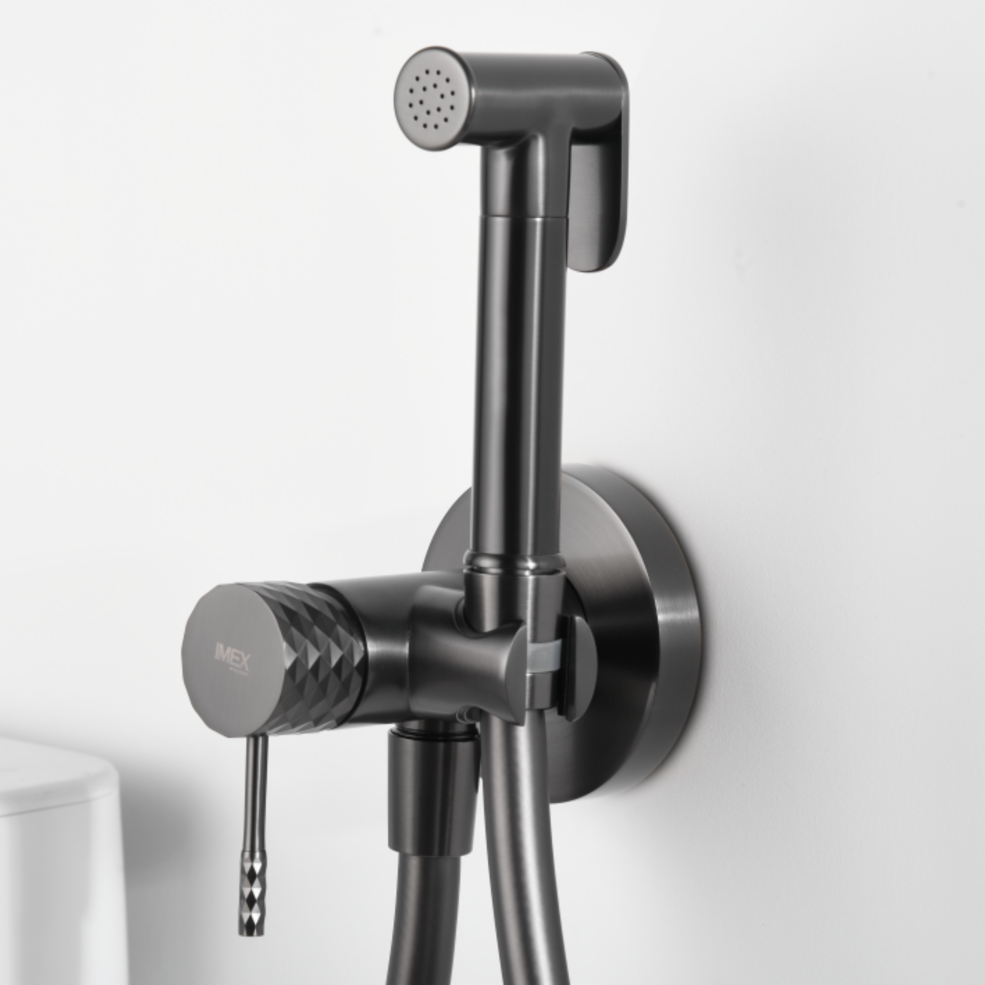 IMEX Grifo Bidet Empotrado para WC Ducha Bidet Agua Fria y