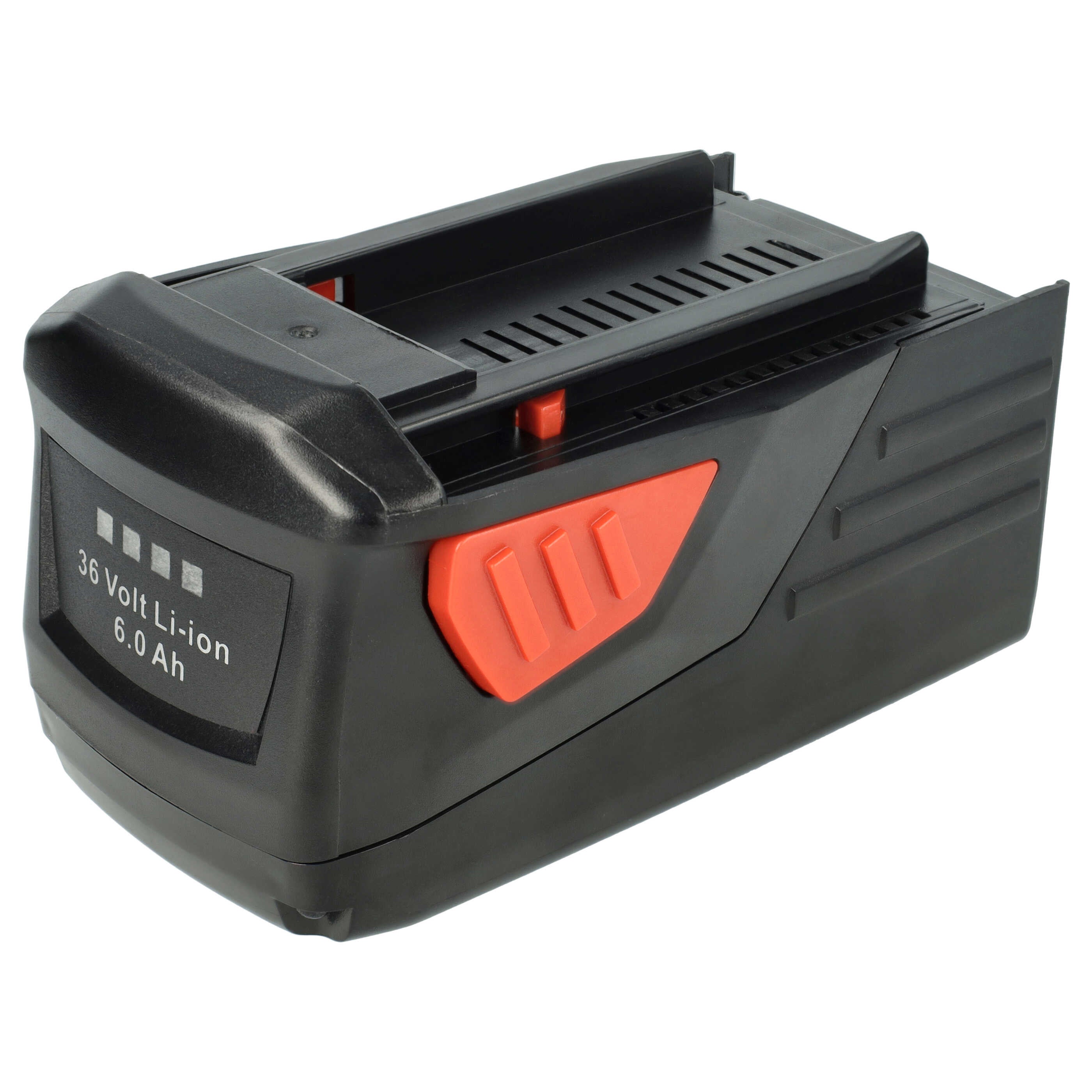 vhbw Batterie compatible avec Hilti TE6-ALi, TE6-A36, TE 6-A36 AVR, TE 500-A36, CPC 36V outil électrique (6000 mAh, Li-ion, 36 V) - 2