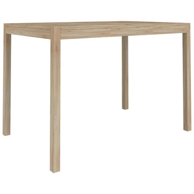 Tavolo da Pranzo 110x50x76 cm Legno Massello di Acacia Tavolo da Pranzo 110x50x76 cm Legno Massello di Acacia