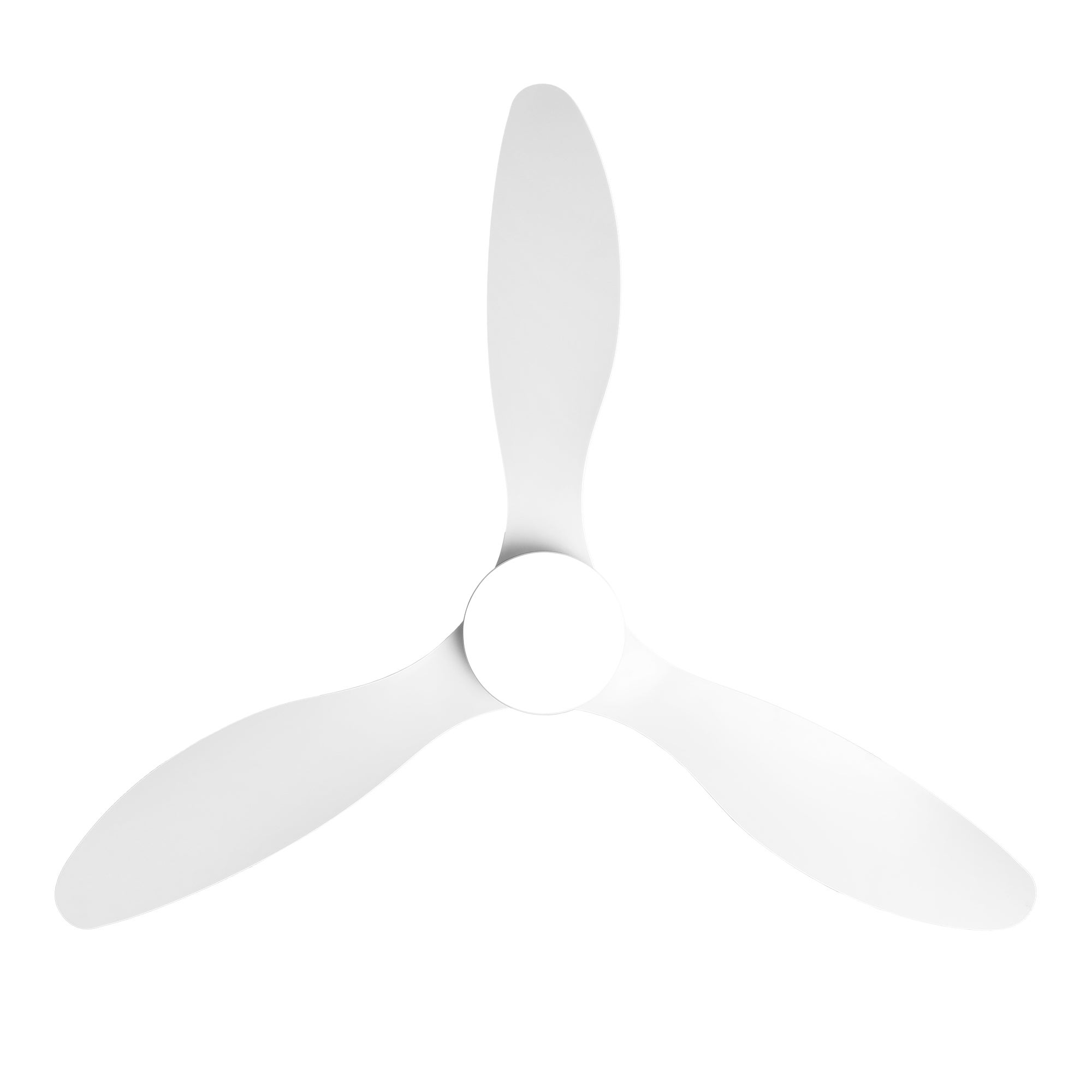 Ventilador de techo con luz Parrot Uncle silencioso motor DC con mando a distancia blanco mate 132 cm función invierno-verano - 2