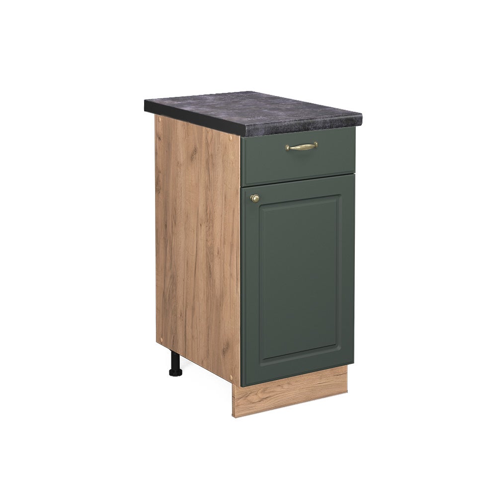 Vicco Szafka dolna do kuchni Fame-Line, Green Gold Country, 40 cm , BP Antracyt