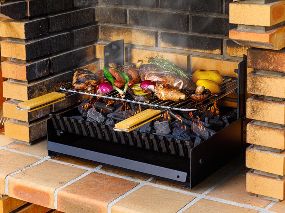 Barbecue charbon - Grilloir à poser - Somagic - 2