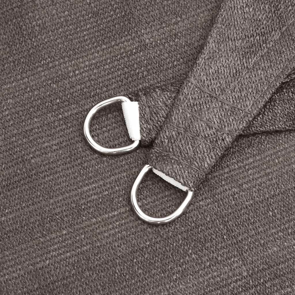 Maison Exclusive - Vela Parasole 160 g/m² Antracite 3/4x2 m in HDPE - 6