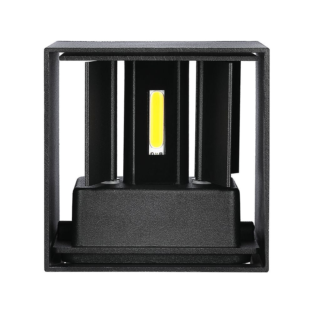 Applique de Pared LED 11W Puce Bridgelux Noir Carré 4000K 1320lm - 3