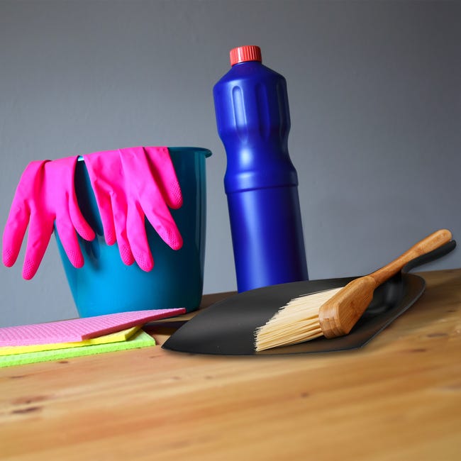 Set Scopetta E Paletta Relaxdays - In Bambù E Plastica Per Pulizia Casa, Campeggio E Auto, 36x25x6 Cm - Foto 11