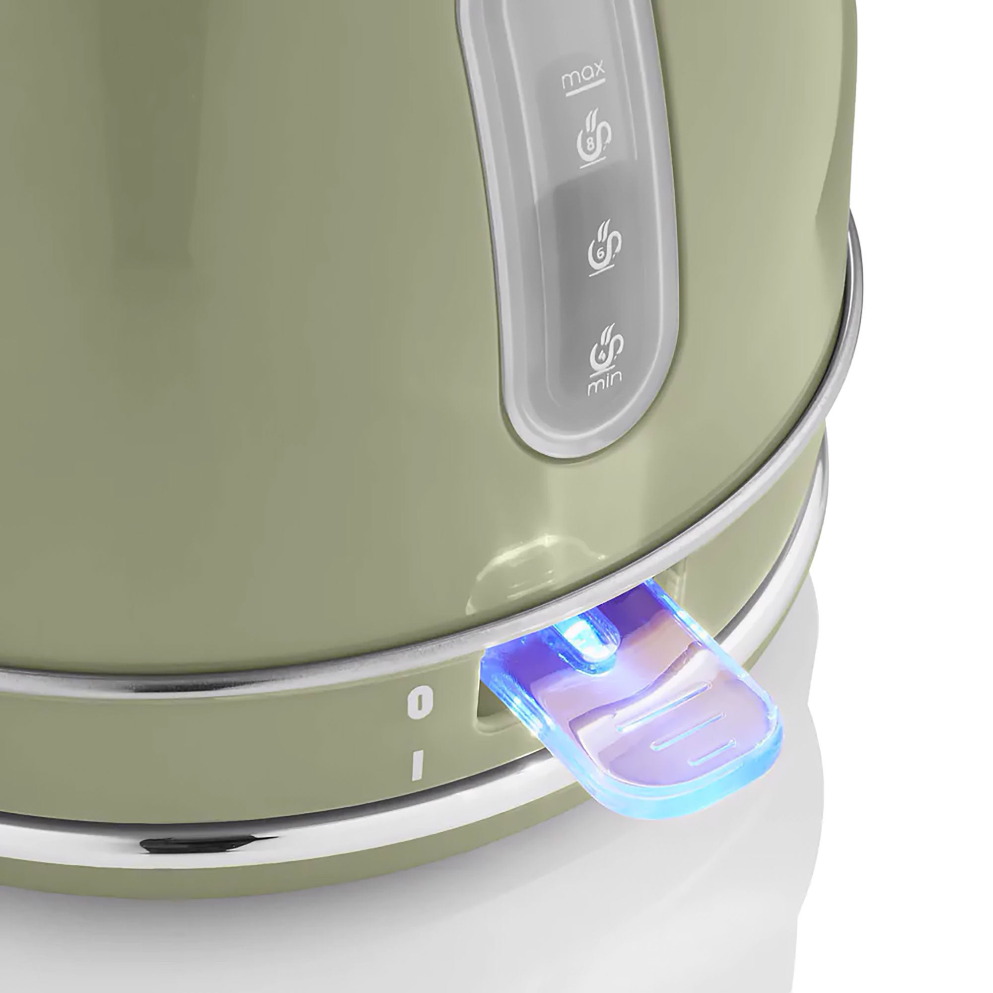 Retro Set per la Colazione, Bollitore 1,8L, Tostapane Senza fili, 2 Fette Larghe SWAN Verde STP7050GNEU 850 - 7