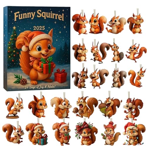 Calendrier De L'Avent 2025 Avec 24 Surprises - Cadeau De Noël Avec Figurines PVC Pour Enfants Et Adultes