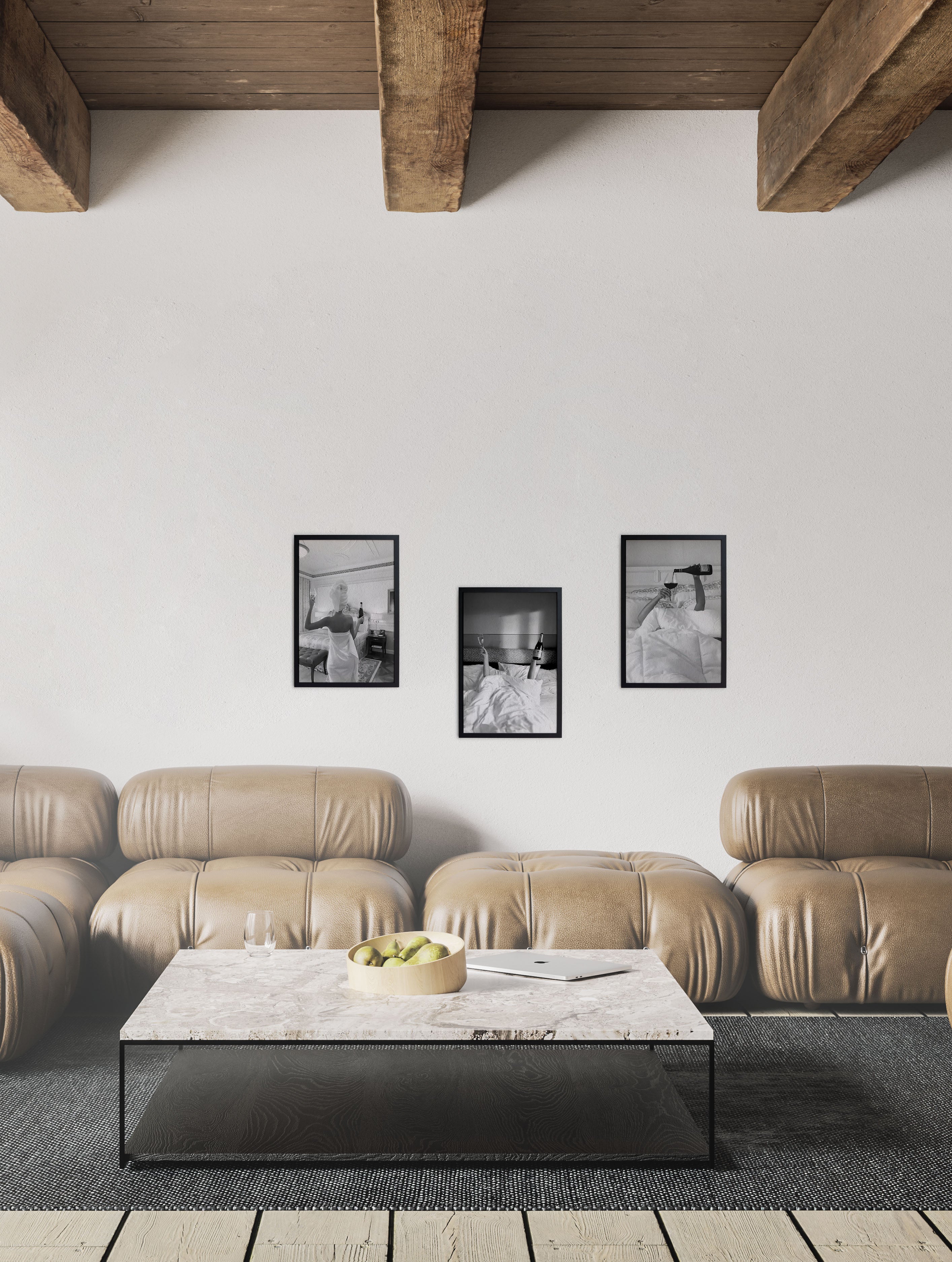 Cadre avec cadre noir 40x30 Réveille - 2