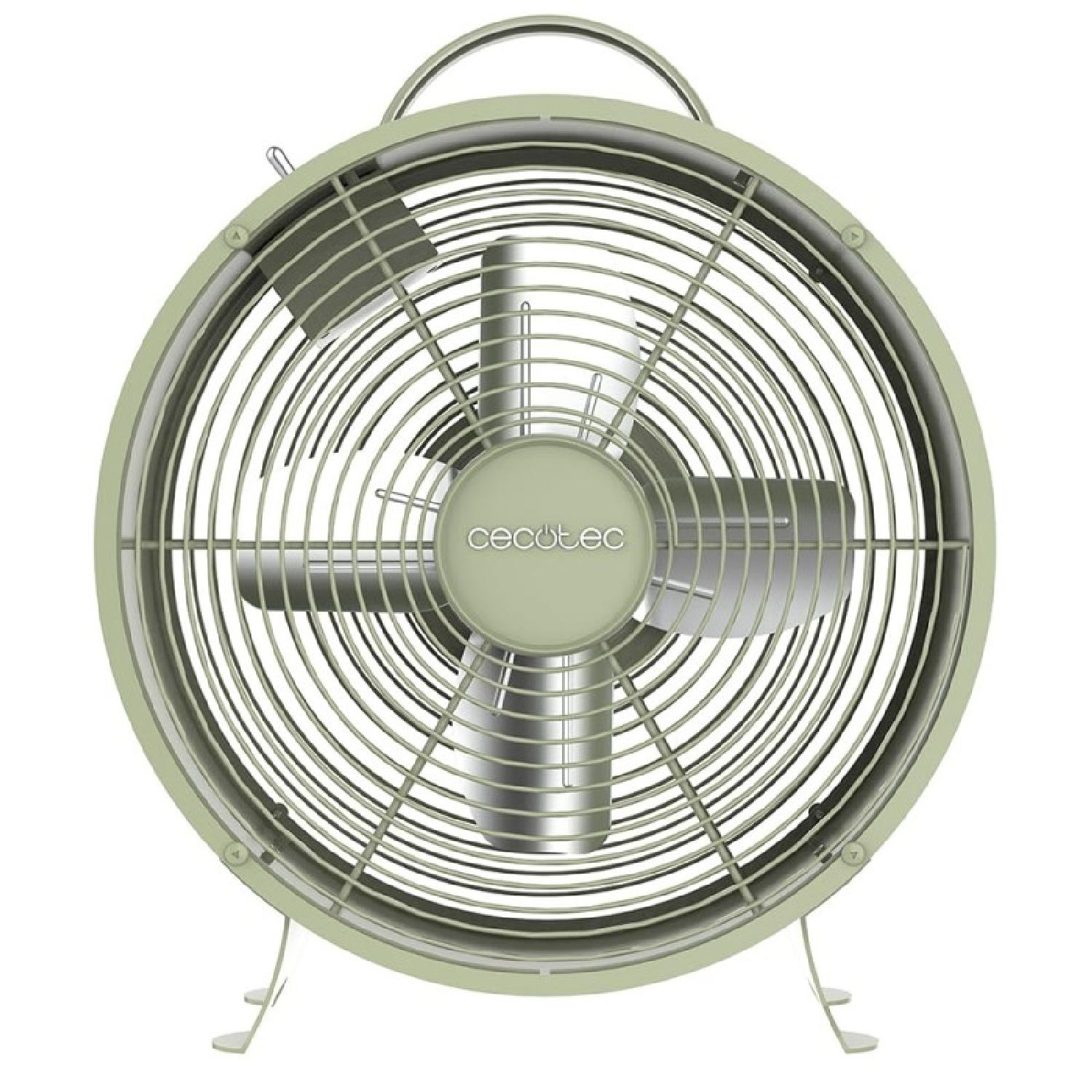 Brasseur D'air Ventilateur De Table CECOTEC RetroDesk 25W - 4 Pales 63cm | 2 Vitesses | | Sécurisé Design Rétro Beige Brasseur D'air Ventilateur De Table CECOTEC RetroDesk 25W - 4 Pales 63cm | 2 Vitesses | | Sécurisé Design Rétro Beige