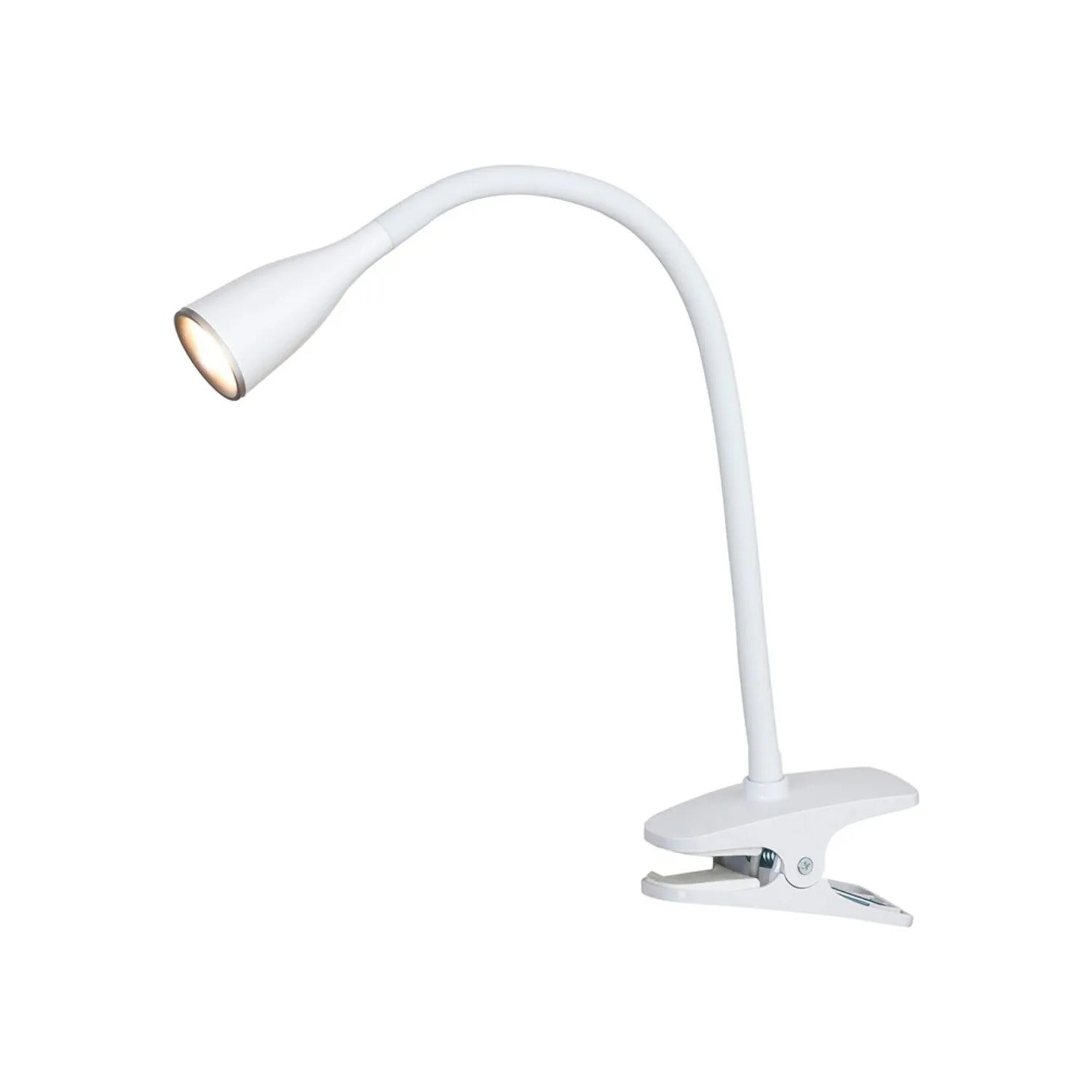Lampka nocna na klips biała wbudowany LED 4.5W Jeff 4196 Rabalux