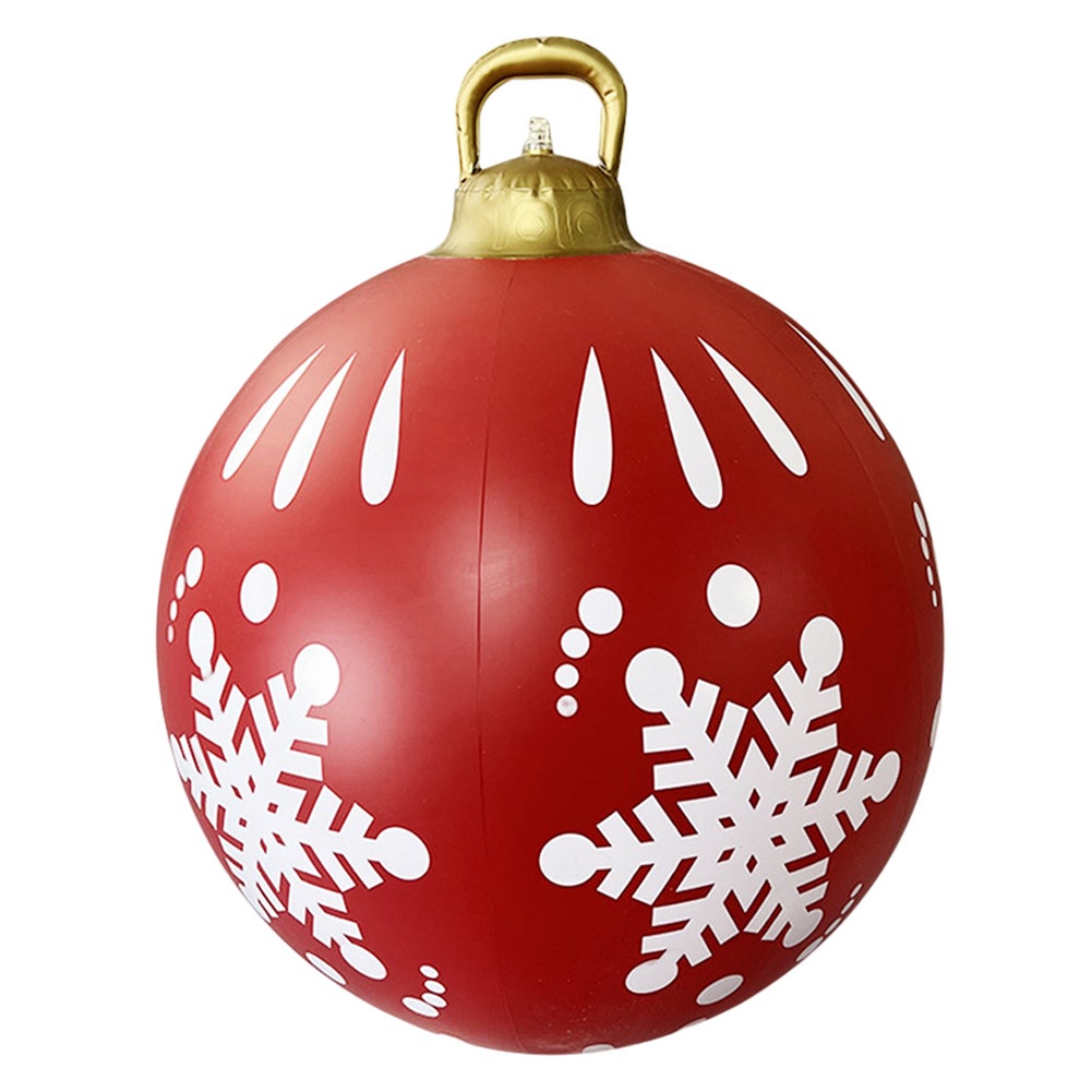 Lot de 8 grandes boules décoratives de Noël géantes à