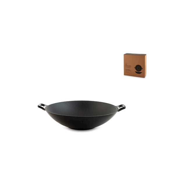 Wok Ø 30 cm con 2 Manici, modello GHS/SM