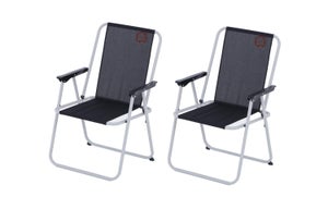 Lot De 2 Tabourets De Camping Pliants Ultra-Légers - Portables, Charge 120kg - Pour Randonnée, Pêche, Pique-nique