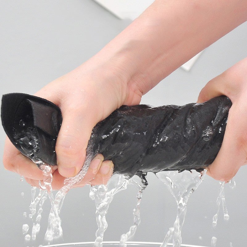 Paquete de 5 paños de limpieza mágicos para ventanas, cristales y coches. DarkGrey - 7