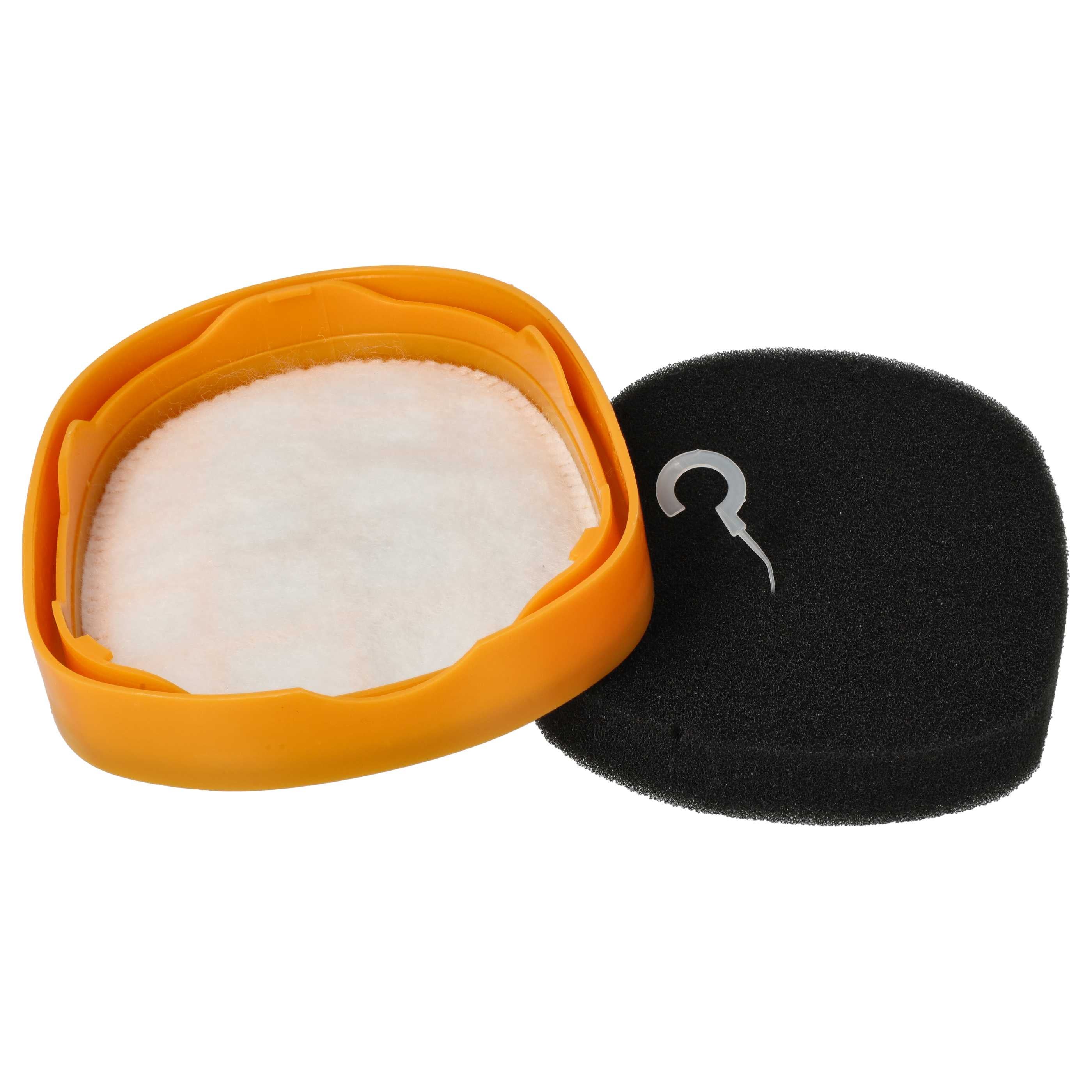 vhbw 1x filtre pré-moteur, 1x filtre protection moteur compatible avec Philips XC8147, XC8049, XC8347, XC8047, XC8043 aspirateurs (avec pré-filtre) - 3