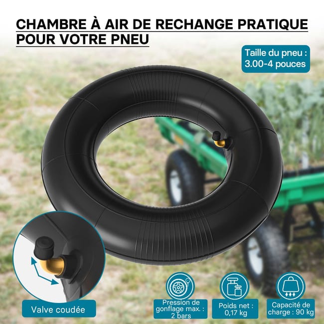 CAMERA D'ARIA 4.00/4.50-12 VALVOLA TR13 X PNEUMATICI APE PIAGGIO TM 703 APE 602 - Foto 5