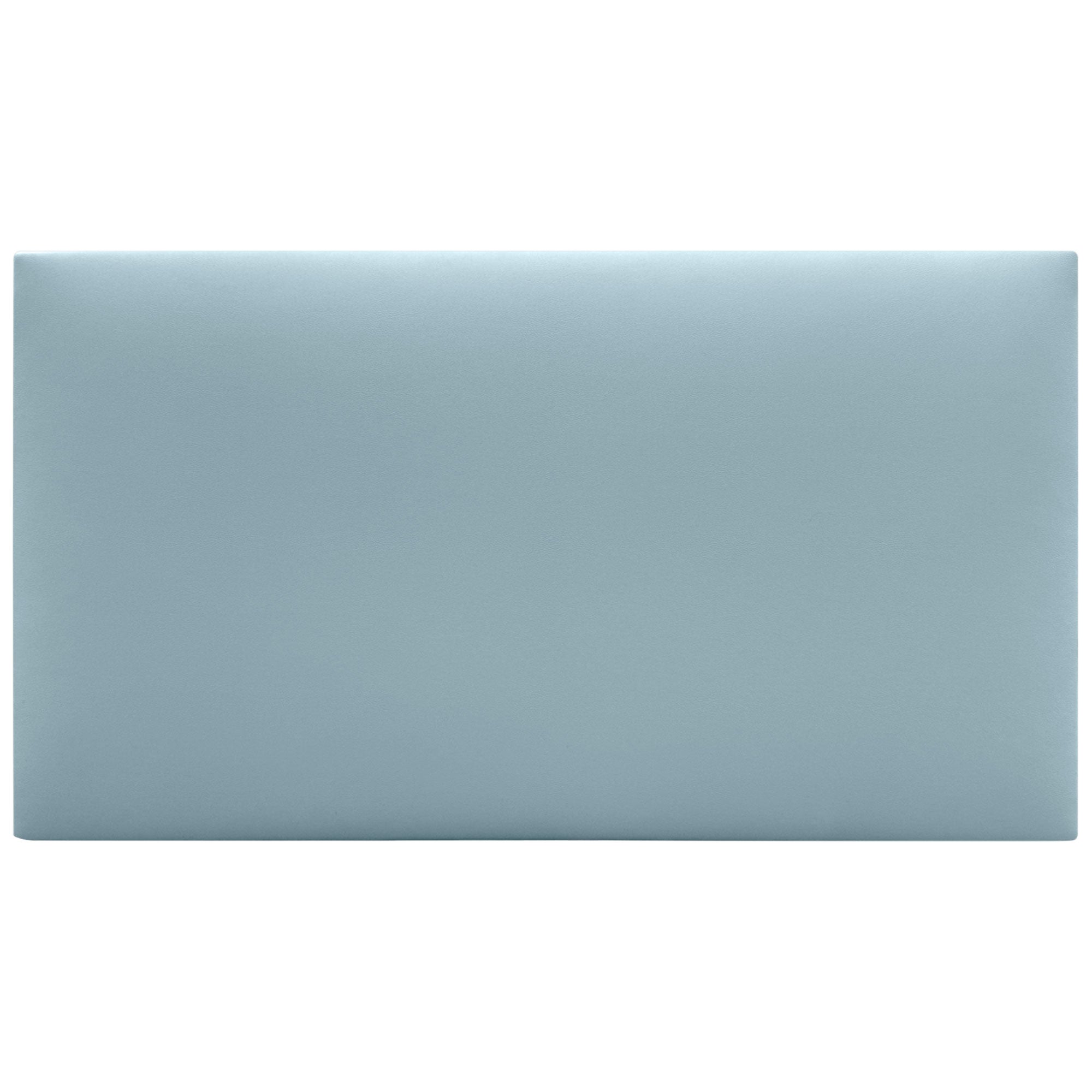 DHOME Cabecero de Polipiel Liso cabeceros Cabezal tapizado Cama (Polipiel Celeste, 110cm (Camas 80/90/105)) - 3