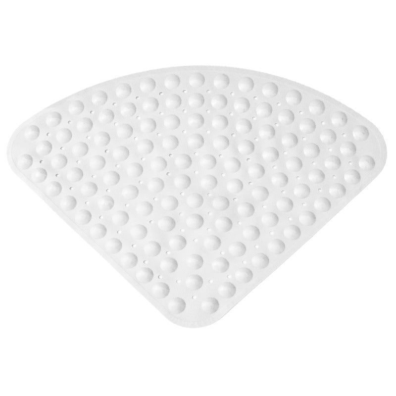 BWBIKE Tapis De Douche D’Angle Antidérapant 70x70 Cm - Avec Ventouses Et Trous De Vidange - Intérieur Extérieur