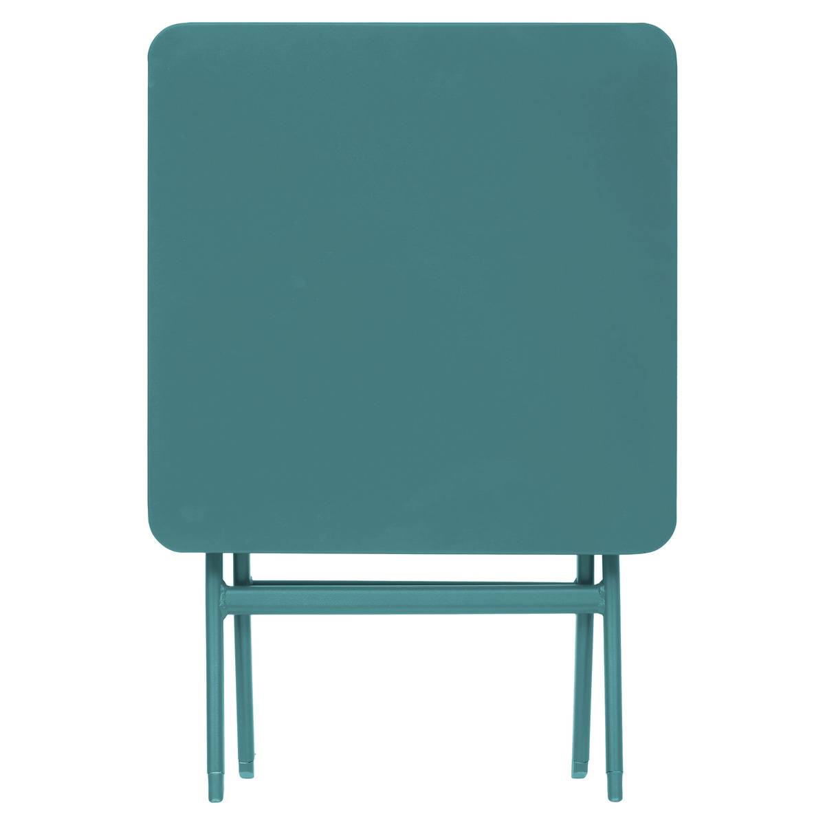 Table d'appoint de jardin Greensboro 40x40cm vert opale - Hespéride - 4